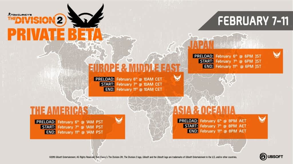tom clancy the division pc beta release